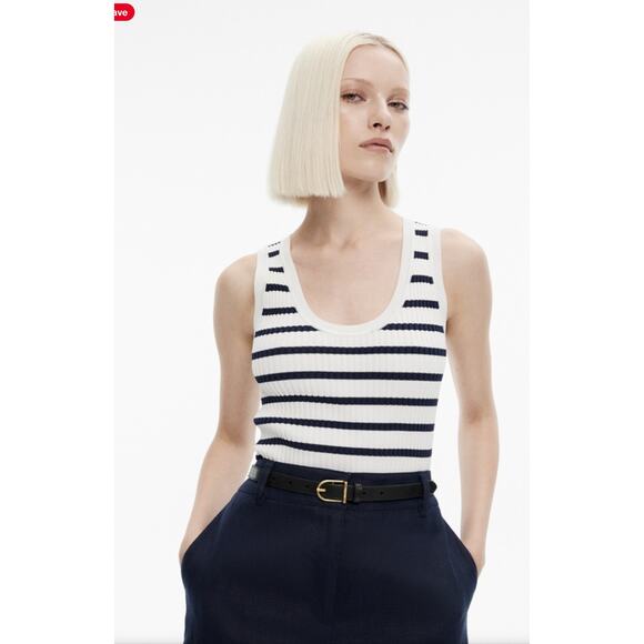 Witcher striped scooped neck tank size M - Picture 3 of 7